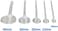 DGOL 5 Sizes Leather Arc-Shaped Cutter Craft Strap Belt DIY Half Round End Corner Plated Cutting Punch