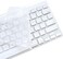 ProElife Ultra Thin Silicone Keyboard Protector Cover Skin for Apple Wireless Keyboard with Bluetooth MC184LL/B (Model A1314, U.S Layout(Not Fits Magic Keyboard, Transparent