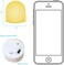 Novelty Place Color Changing Mini Nightlight, Multicolor LED Mood Lighting - Night Light for Kid's Bedroom, Bathroom, Living Room - Battery Powered (Pack of 12