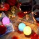 Novelty Place Color Changing Mini Nightlight, Multicolor LED Mood Lighting - Night Light for Kid's Bedroom, Bathroom, Living Room - Battery Powered (Pack of 12