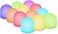 Novelty Place Color Changing Mini Nightlight, Multicolor LED Mood Lighting - Night Light for Kid's Bedroom, Bathroom, Living Room - Battery Powered (Pack of 12