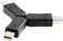 XEYOU MINI DP Emulator DisplayPort Display Emulator EDID Emulator Plug 4K (fit Headless 3840x216017hz - 3Pack