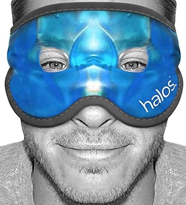 myhalos Gel Mask, Hangover Mask Hot or Cold Premium Reusable Gel Mask, Helps to Sooth Puffy Faces, Tired Eyes, Dark Circles, Headaches and Hangovers