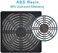 ELUTENG 120mm Fan Filter 2 Pack IP40 Dustproof Blower Guard ABS Computer Ventilator Grill 12cm Fan Mesh Cover Tool-Free Fan Strainer Compatible for 120x120 Case Fan USB Cooling Fan