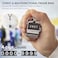 KTRIO Stainless Steel Mechanical Number Count 4 Digit Hand Tally Pitch Clicker Palm Counter for Row, People, Golf, Lap and Knitting (Silver
