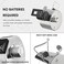 KTRIO Stainless Steel Mechanical Number Count 4 Digit Hand Tally Pitch Clicker Palm Counter for Row, People, Golf, Lap and Knitting (Silver