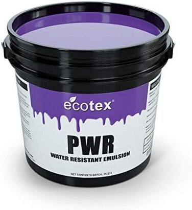 Screen Print Direct Ecotex PWR Printing Emulsion (Quart - 32oz.Pre - Sensitized Photo Emulsion for Silk s and Fabric - for Printing Plastisol Ink and Water Based Ink, Printing Supplies