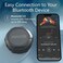 MANTO Bluetooth Speaker Cuckoo Portable Wireless Mini Waterproof Stereo Sound System for Shower, Outdoor Hiking, Camping, Cycling - Grey