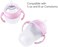 GOLOHO Compatible Bottle Handle for Comotomo, (Pack of 2, Pink