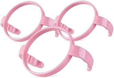 GOLOHO Compatible Bottle Handle for Comotomo, (Pack of 2, Pink