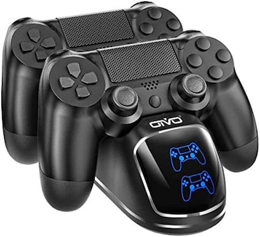 OIVO DOBE Dual Shock 4 Charging Docking Station for Sony Playstation 4 Controller- 1.8hours Fast Charger with Updated Copper Sheet
