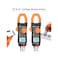 Proster Digital Clamp Meter TRMS 6000counts, 800A DC AC Current AC/DC Voltage NCV Continuity Capacitance Resistance Frequency Diode Hz Test, with1 PairTest Leads 1 Pair Alligator Clips