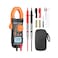 Proster Digital Clamp Meter TRMS 6000counts, 800A DC AC Current AC/DC Voltage NCV Continuity Capacitance Resistance Frequency Diode Hz Test, with1 PairTest Leads 1 Pair Alligator Clips