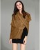 Bettli Women's Men's Extra Large Faux Fox Raccoon Fur Scarf Collar Stole Shawl