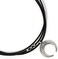 fxmimior Women Black Moon Crescent Pendant Choker Rock Handmade Bohe Necklace Women Accessories