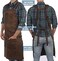 ecoZen Lifestyle Shop Apron - 16 oz Waxed Canvas Work ApronsWaterproof,Easily adjusted to fit size S-XXLTough Tool Apron