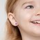 In Season Jewelry 925 Sterling Silver Kids Ladybug Stud Earrings with Safety Screw Back for Little Girls - Cute and Hypoallergenic Twist Locking Screw Back Earrings for Babies, Toddlers, and Young Gir
