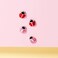 In Season Jewelry 925 Sterling Silver Kids Ladybug Stud Earrings with Safety Screw Back for Little Girls - Cute and Hypoallergenic Twist Locking Screw Back Earrings for Babies, Toddlers, and Young Gir