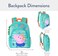 Peppa Pig Kids Backpack George Pig, Multicoloured, One Size
