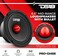 DS18 PRO-GM6B Loudspeaker - 6.5", Midrange, Red Aluminum Bullet, 480W Max, 140W RMS, 8 Ohms - Premium Quality Audio Door Speakers for Car or Truck Stereo Sound System (1 Speaker
