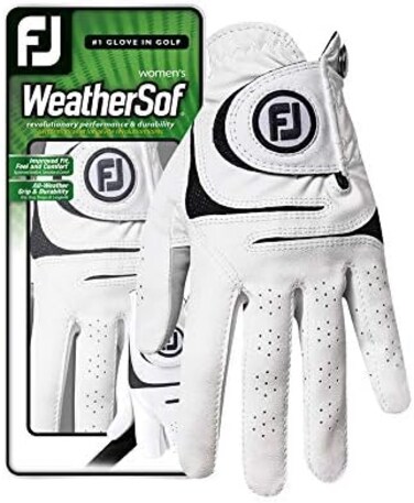 FootJoy Women's WeatherSof Golf Glove (White