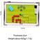 Wrzbest (W Style- Football Soccer Coaching Board Coach Tactic Strategy Board Match PlanTraining Aid Whiteboard Clipboard Coach Equipment