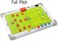 Wrzbest (W Style- Football Soccer Coaching Board Coach Tactic Strategy Board Match PlanTraining Aid Whiteboard Clipboard Coach Equipment