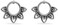 Boma Jewelry Sterling Silver Balinese Filigree Circle Stud Earrings
