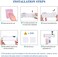 SARMOCARE Toothbrush Sanitizer, UV Toothbrush Holder with Sterilisation Function, Build-in Fan, and Toothpaste Holder (5 Toothbrushes Holding and a Decal Sticker Included