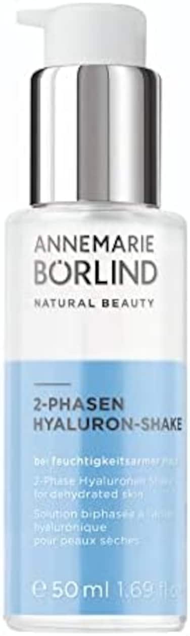 ANNEMARIE B&Ouml;RLIND - 2 Phase Hyaluronan Shake - Hyaluronic AcidAloe VeraBlack Forest Rose Stem Cells For Intense Hydration - Moisturizing, Plumping, Nourishing - 1.69 Fl. Oz.