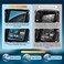 Lfotpp Car Navigation and Air Conditioning Display Screen Protector for Volvo V90 XC90 2016 2017 - 2 Pieces