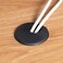 Petutu Desk Grommet 2 Inch, Plastic Desk Cord Cable Hole Cover Grommet - 10 Packs, Black