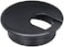 Petutu Desk Grommet 2 Inch, Plastic Desk Cord Cable Hole Cover Grommet - 10 Packs, Black