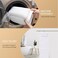Idle Hippo Full Body Bath Pillow for Bathtub, Non-Slip Bath Pillows for Tub, Spa Bathtub Pillow Cushion for Headrest Neck Shoulder and Back Rest Support，Relaxation Spa Accessories-50 x 15" (White
