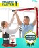 CTRL Sports Stretching Strap with Loops - Non Elastic Stretch Band for Physical Therapy, Yoga Strap for Stretching Equipment, Stretch Bands for Exercise and Flexibility - Fascia, HamstringLeg Stretche