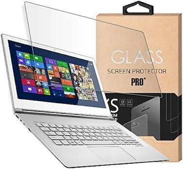 EZ-Pro Screen Protector Tempered Glass for 13.3 Inches Laptop, 9H Hardness and Crystal Clear, Compatible with Any 13.3 inch Touch Laptop