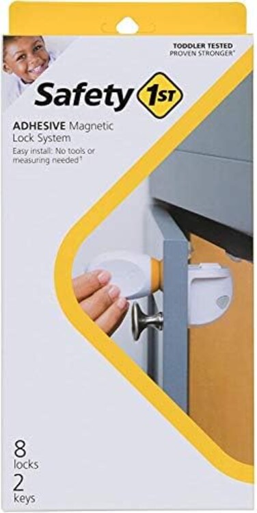 Safety 1st Extra Key For Adhesive Magnetic Lock System 8 Locks HS294