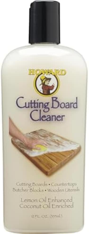 Howard Products CBC012 Cutting Board Cleaner 12 oz Pearlescent