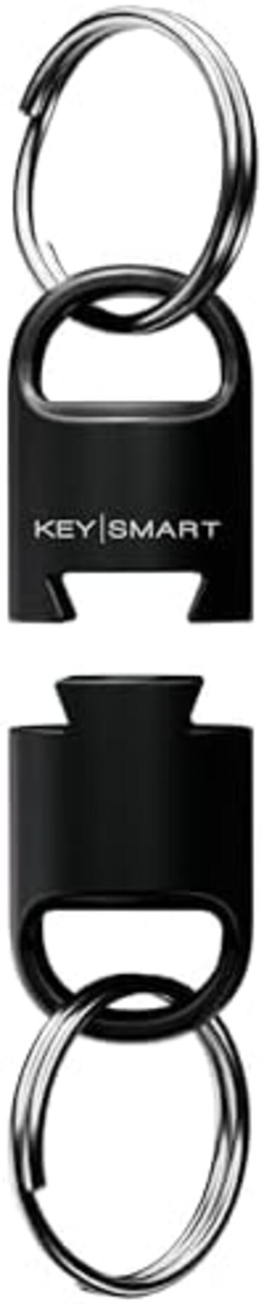 KeySmart MagConnect - Magnetic Keychain for Quick, Secure Key Attachment to Bag, Purse, and Belt - Easy Access to Keys