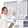 تقويم حائط كبير قابل للمسح الجاف من OfficeAid، مقاس 24 × 36، لوحة بيضاء كبيرة قابلة للمسح الجاف، لوحة بيضاء كبيرة للمكتب والمنزل والدراسة، لوحة بيضاء عملاقة قابلة للمسح، مخطط شهري ضخم غير مؤرخ وقابل ل