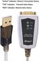 DTECH USB to RS422 RS485 Serial Port Converter Adapter Cable with FTDI Chip Supports Windows 10, 8, 7, XP and Mac (1.5 Feet