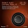 Pioneer TS-D10D2 10" D-Series Component Car Subwoofer, 2&Omega; Stable
