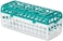 OXO Tot Dishwasher Basket for Bottle PartsAccessories, Teal, 1 Count (Pack of 1