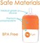 PopYum Baby Bottle Nipples X-Cut: Extra Fast Flow transparent PYSN04