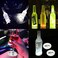 LOGUIDE LED Light Up Coasters,LED Bottle Lights, Bottle Glorifier,LED Sticker Coaster Discs for Drinks,Flash Cup Coaster Flashing Shots Light (Cool-White