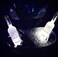 LOGUIDE LED Light Up Coasters,LED Bottle Lights, Bottle Glorifier,LED Sticker Coaster Discs for Drinks,Flash Cup Coaster Flashing Shots Light (Cool-White