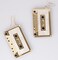 CutieJewelry Cassette Tape Dangle Cute Pretty Earrings