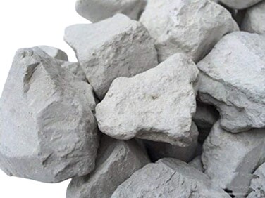 UCLAYS Gray Edible Clay Chunks Natural for Eating 4 oz (113 g