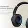 TREBLAB Z2 - Premium Sports Wireless Headphones - Active Noise Cancelling T-Quiet ANC, Bluetooth aptX Ultra-HD Sound, Over Ear Neodymium Speakers, 35H Playtime, Microphone, Best For Gym Workout Travel