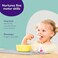 Doddl Cutlery Set for Children, ToddlersBabies 12 Months, 2 Piece SpoonFork Cutlery Set Ergonomically Designed to Promote Self-Feeding in The Right Way Green 00001